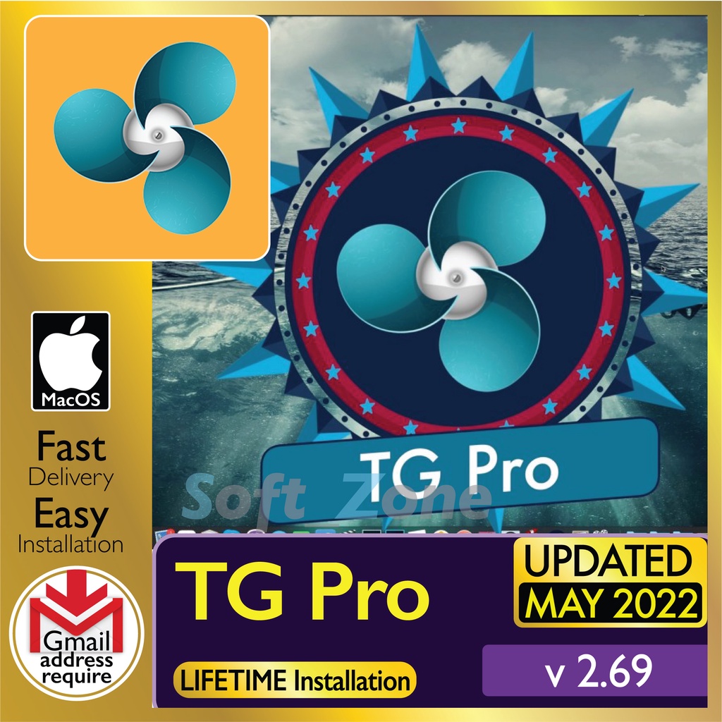 TG Pro 2.69 Control Fan Speeds, Monitor Temperatures [macOSX Monterey