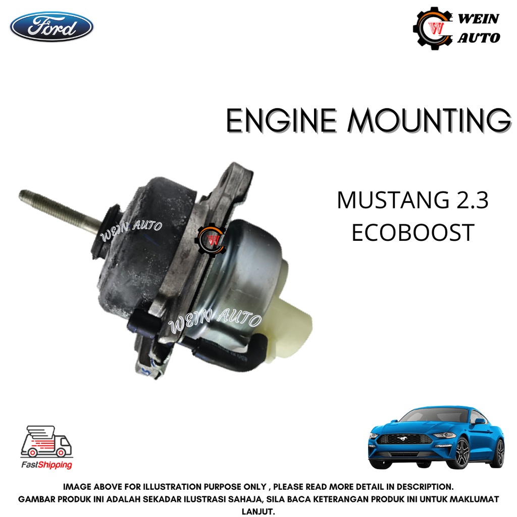 FORD GENUINE ENGINE MOUNTING FOR FORD MUSTANG 2.3CC ECOBOOST | Shopee ...
