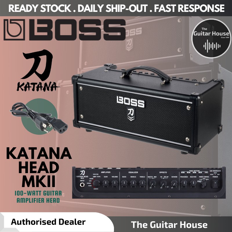 Boss katana deals 100 watt head