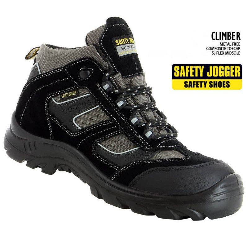 SAFETY JOGGER SHOES - CLIMBER S3 ( Mid -Cut Safety Shoes) | Shopee Malaysia