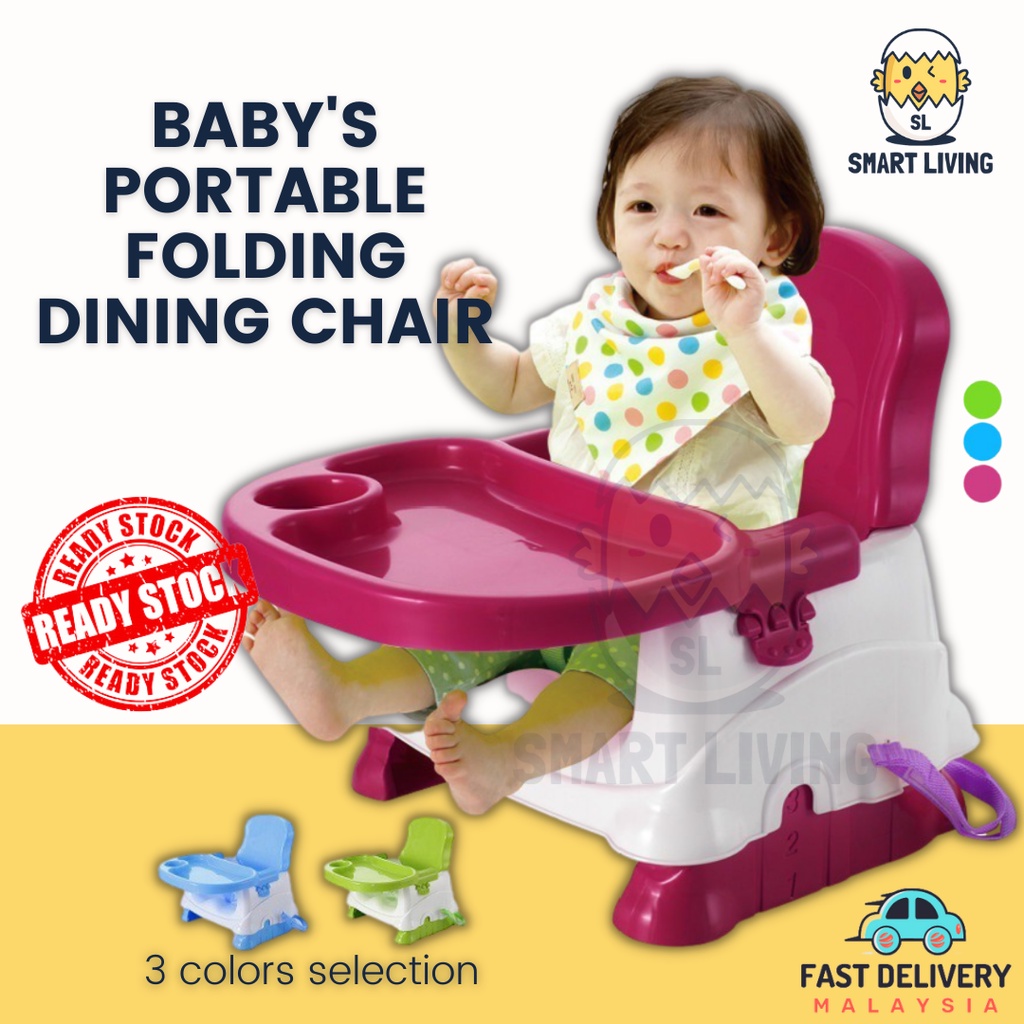 READY STOCK Baby Booster Seat Portable Baby Dining Chair and Table Shopee Malaysia