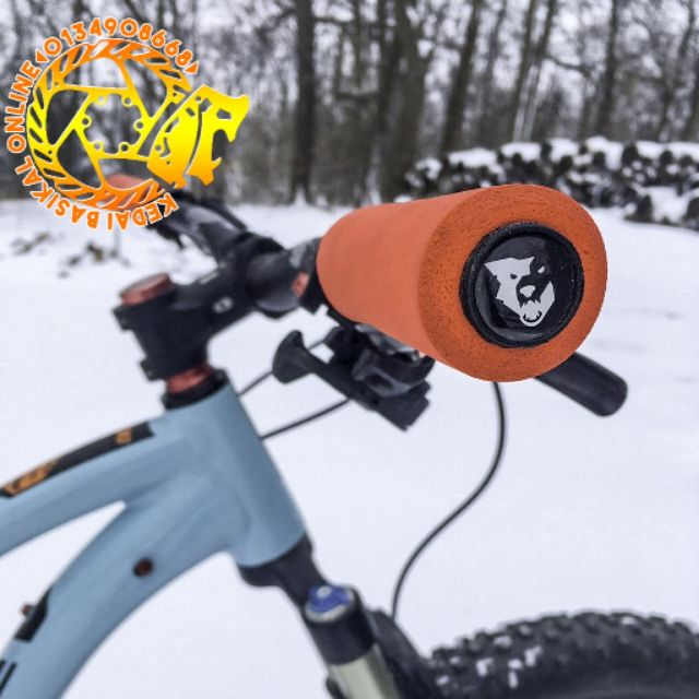 MTB Downhill Enduro XC Trail Original WOLF TOOTH KARV 6.5mm 100% SILICONE  GRIPS SUPER COMFORT MADE IN USA