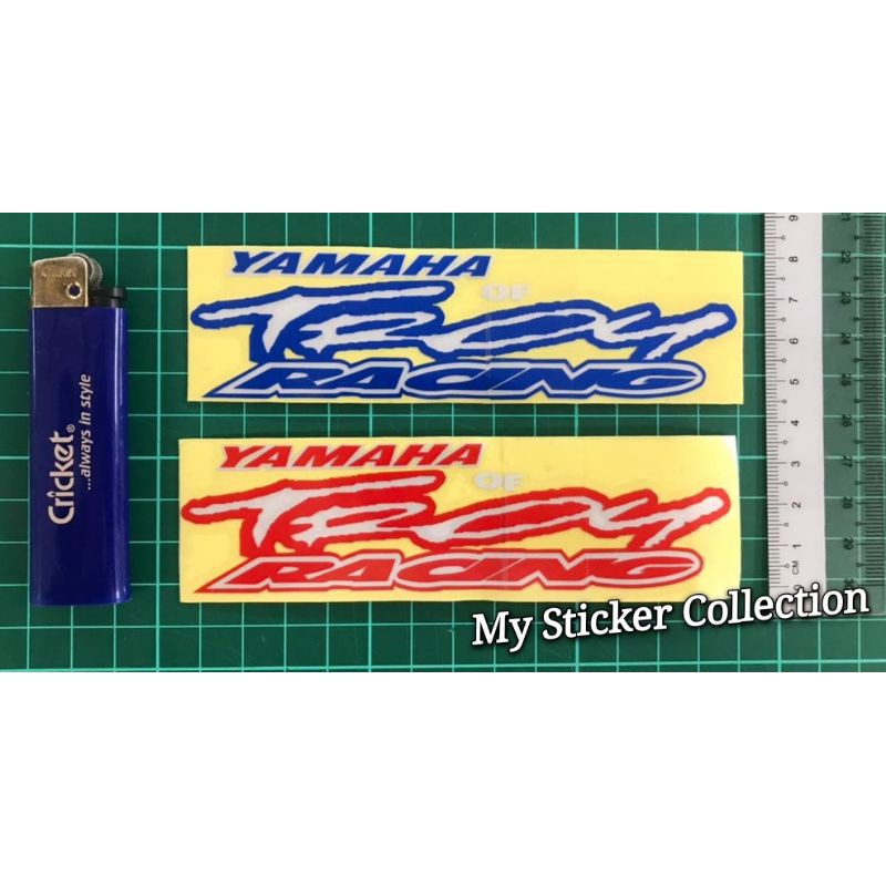 Yamaha Racing Sticker Cutting Overlapping Reflective | Shopee Malaysia