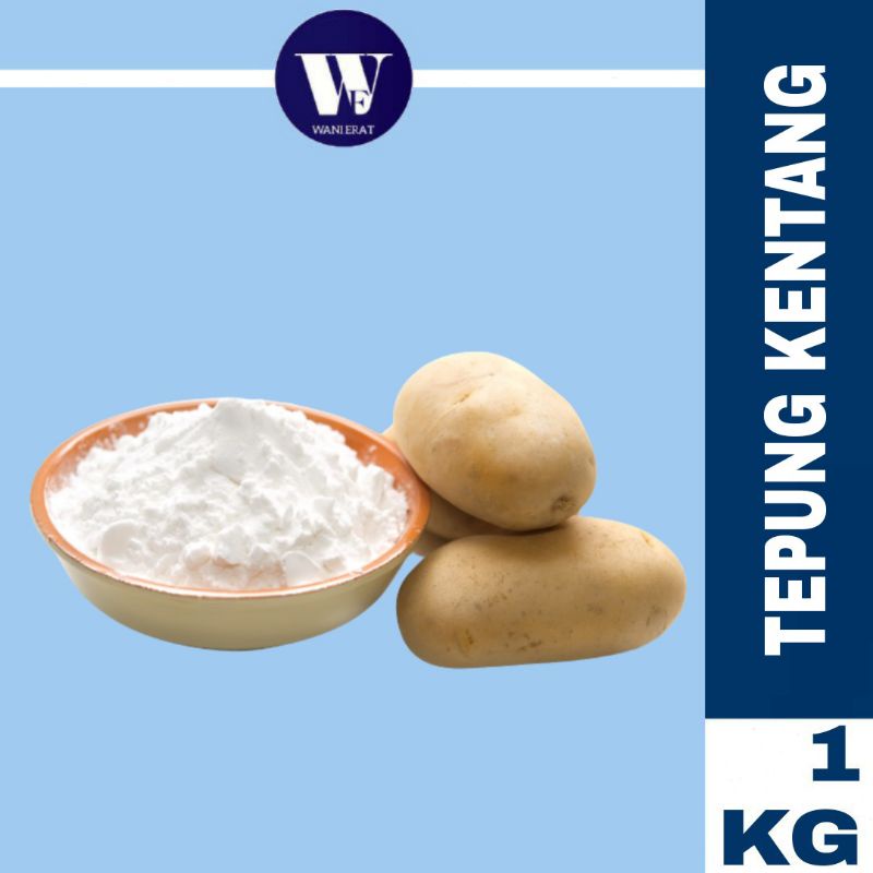 [1kg] Tepung Kentang Potato Starch Shopee Malaysia