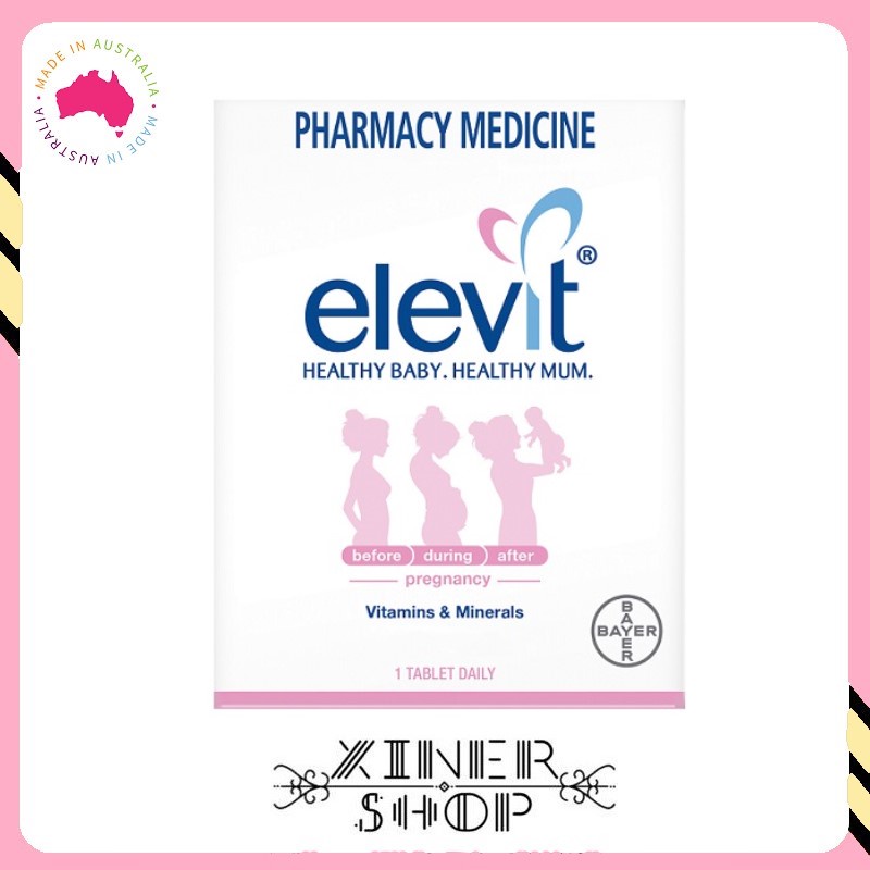 [Pre Order EXP 09/2025] Elevit Pregnancy Multivitamin Tablets (100 Pack