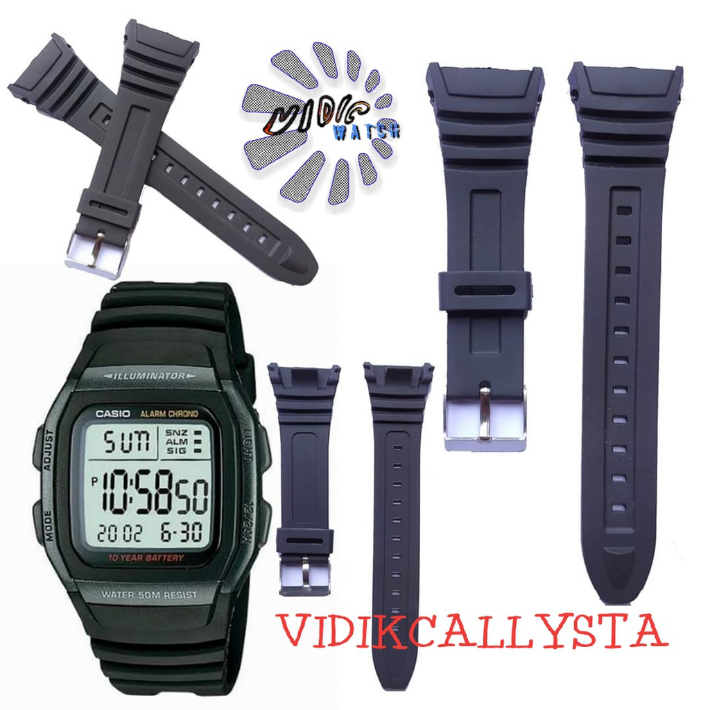 Casio W 96h Casio W96h Casio W 96h SKM 1278 SKM1278 SKMEI 1278 watch Strap Shopee Malaysia