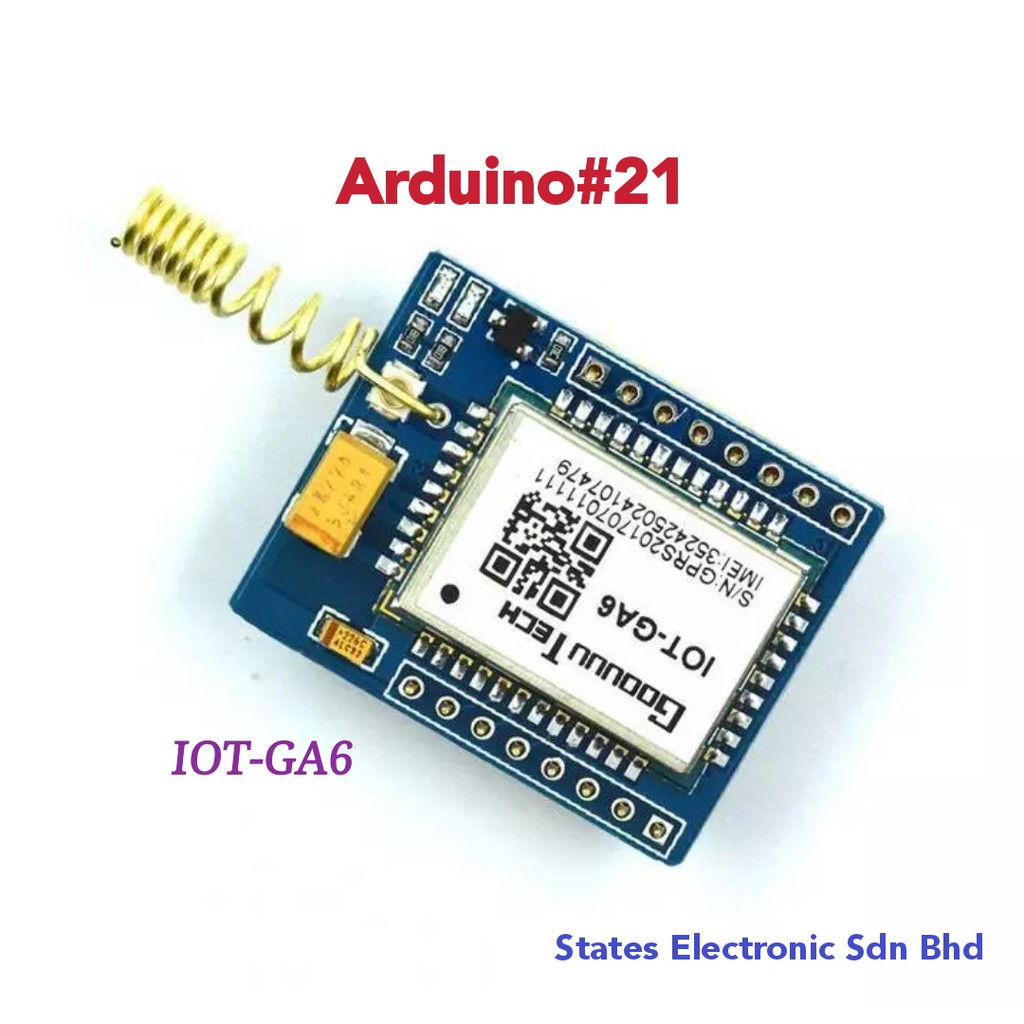 Arduino#21 IOT-GA6 Mini GPRS / GSM Kit Wireless Extension Module ...