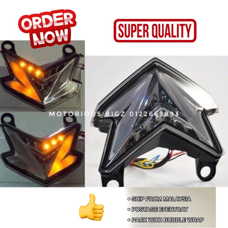 KAWASAKI Z800 TAIL LAMP TAIL LIGHT Z800 ZX6 TAIL LAMP TAIL LIGHT ZX6R