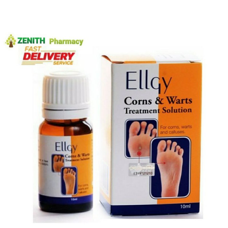 Ellgy Corns And Warts Exp:02/2028 10ml Treatment Solution | Shopee Malaysia