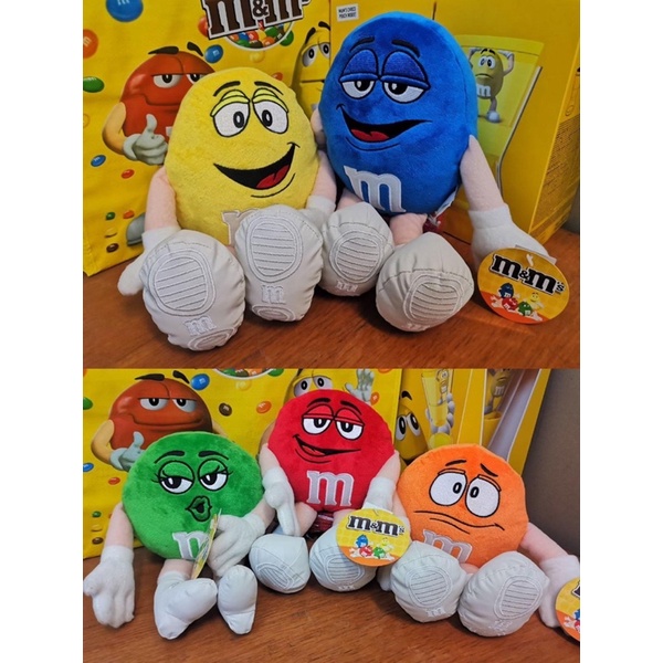 m&m soft toy