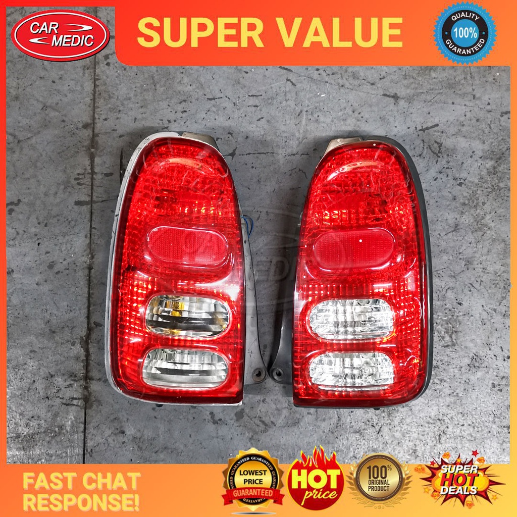 Perodua Kelisa Tail Lights / Tail Lamp (Used) Shopee Malaysia