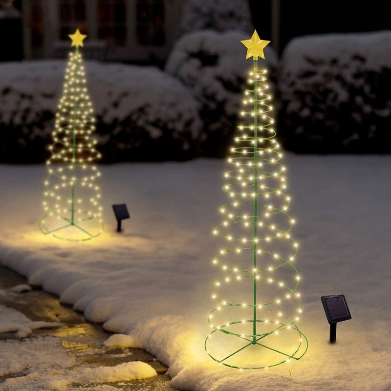 Outdoor Christmas Tree Solar Fairy Lights/ Garland New Year LED String