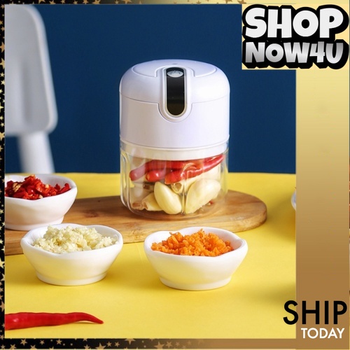 ShopNow Mini USB Portable Blender Electric Food Chopper Food Processor ...