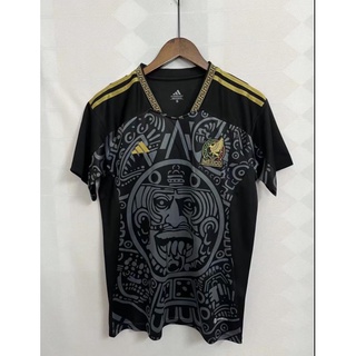 Football black gold maori jersey design template Vector Image