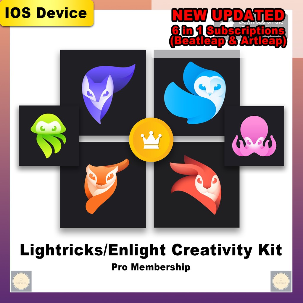 6 IN 1 FULL 💥Enlight/ Lightricks package💥 life time ( Motionleap