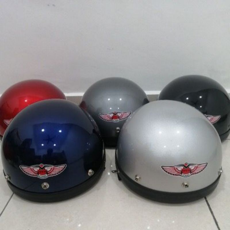 HELMET SETENGAH HALF CUT HELMET HELMET KURA KURA Steng Kura Kura Half