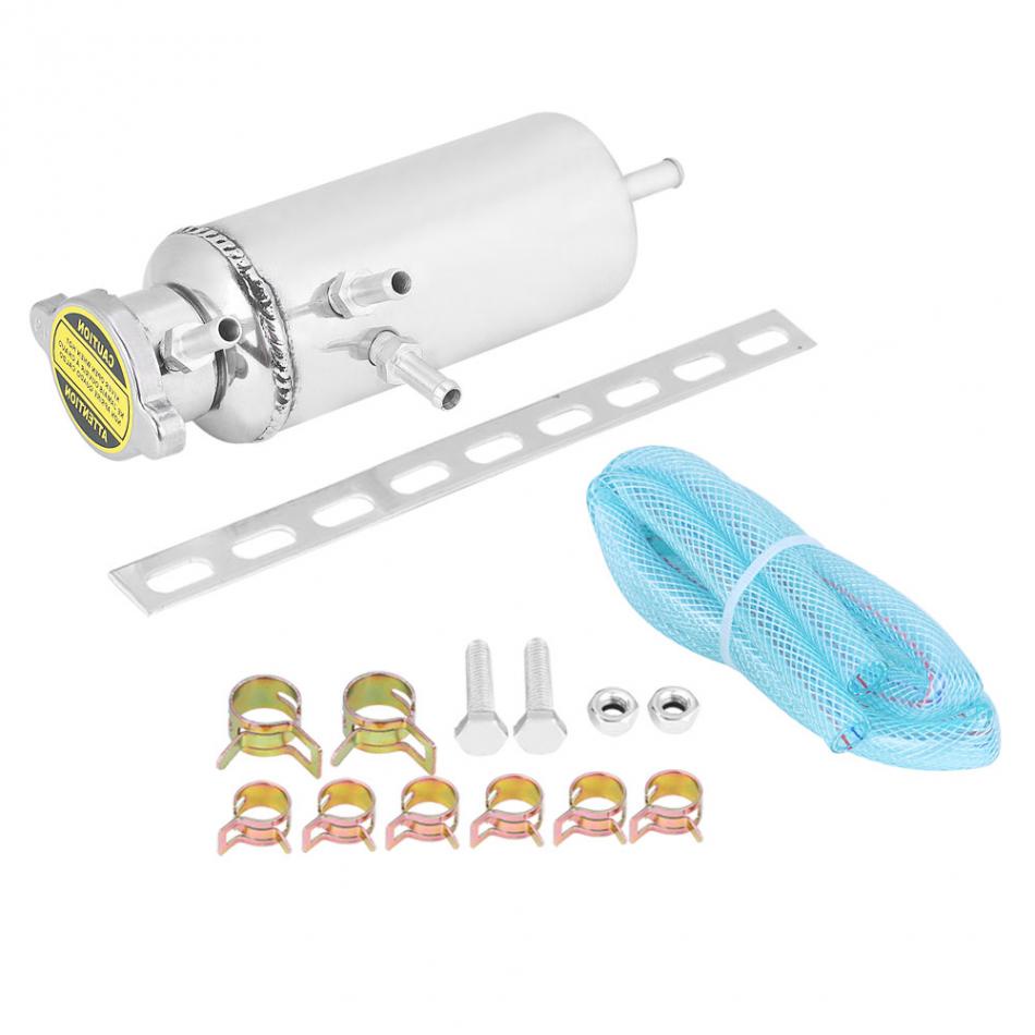 Universal Polished Chrome Aluminum Air Catch Cooler Radiator Breather