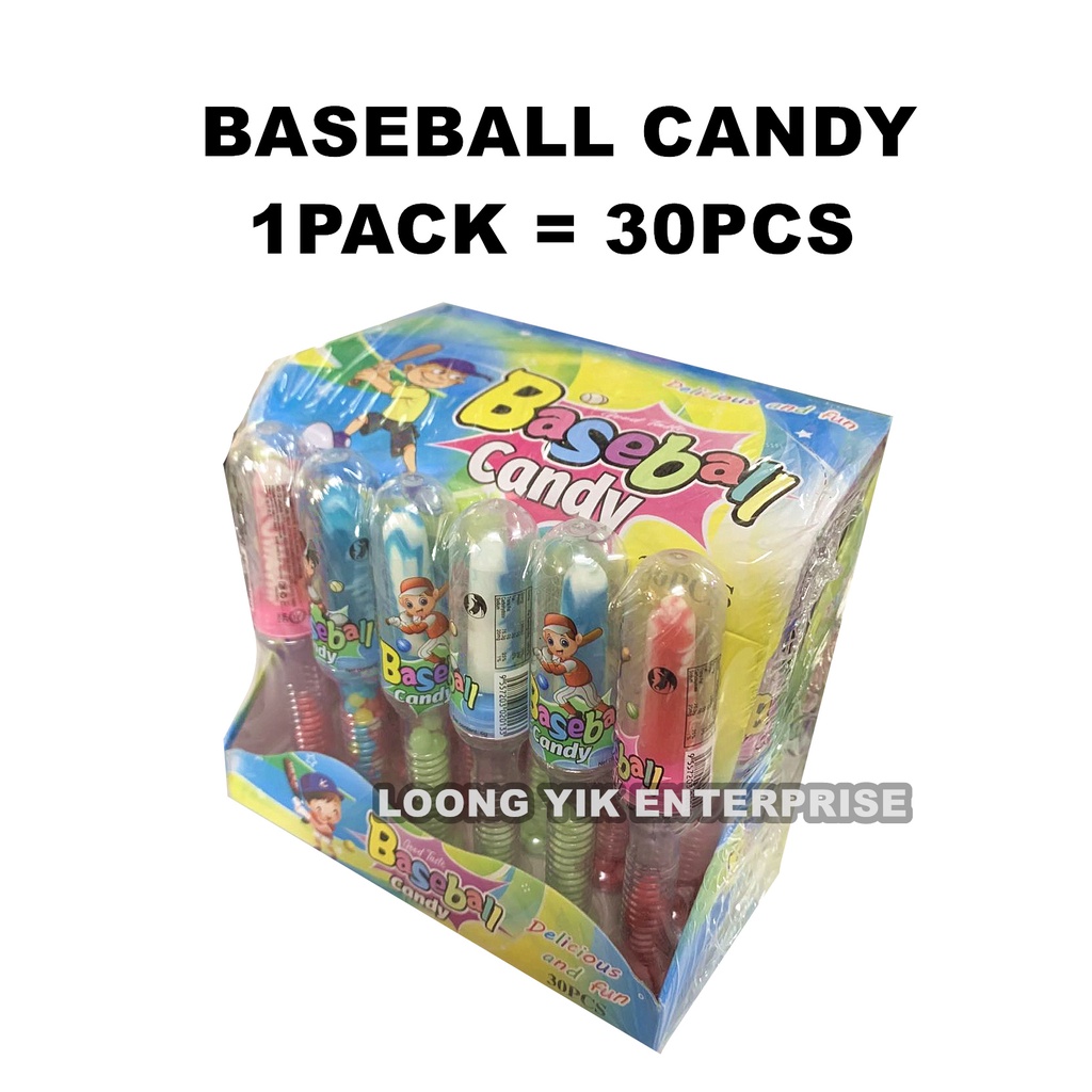 BASEBALL CANDY LOLLIPOP 30PCS Shopee Malaysia