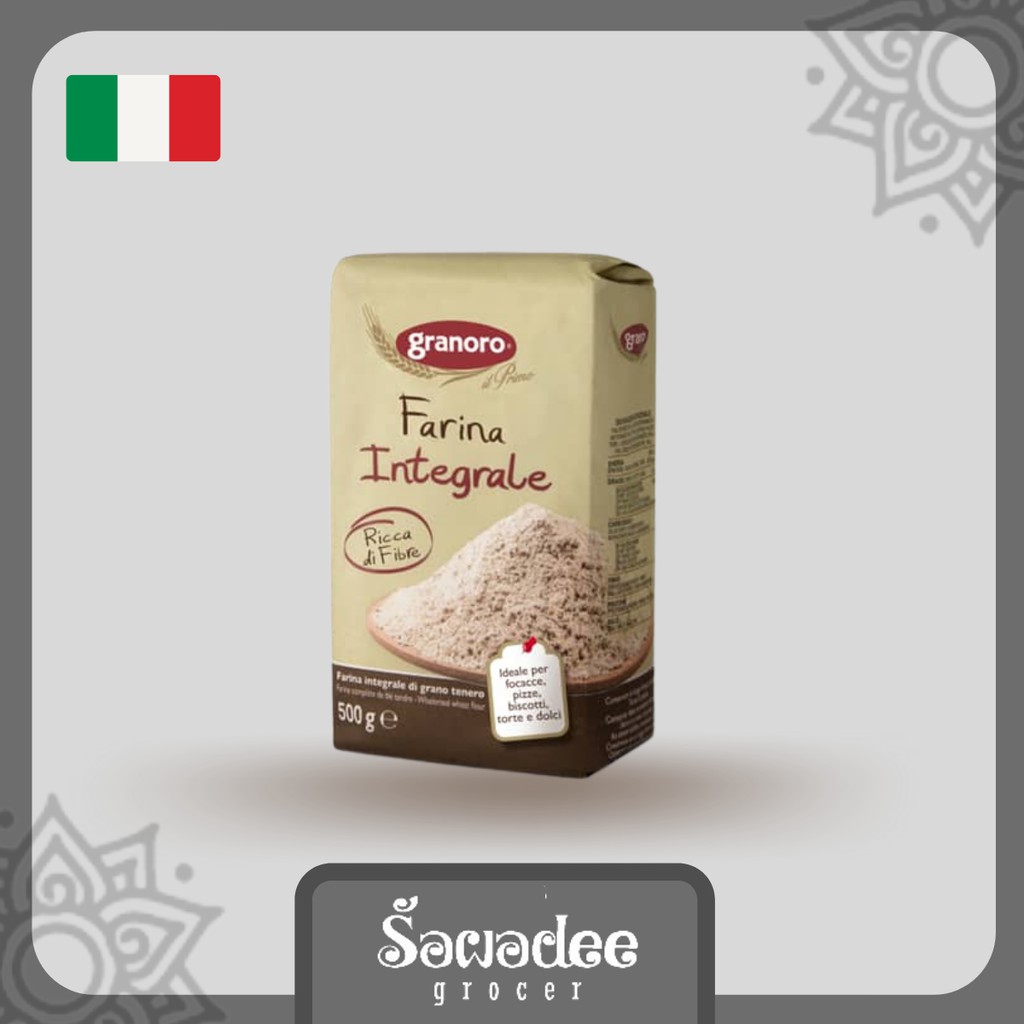 Farina Integrale Granoro - Farina Integrale 500g, Shop Granoro