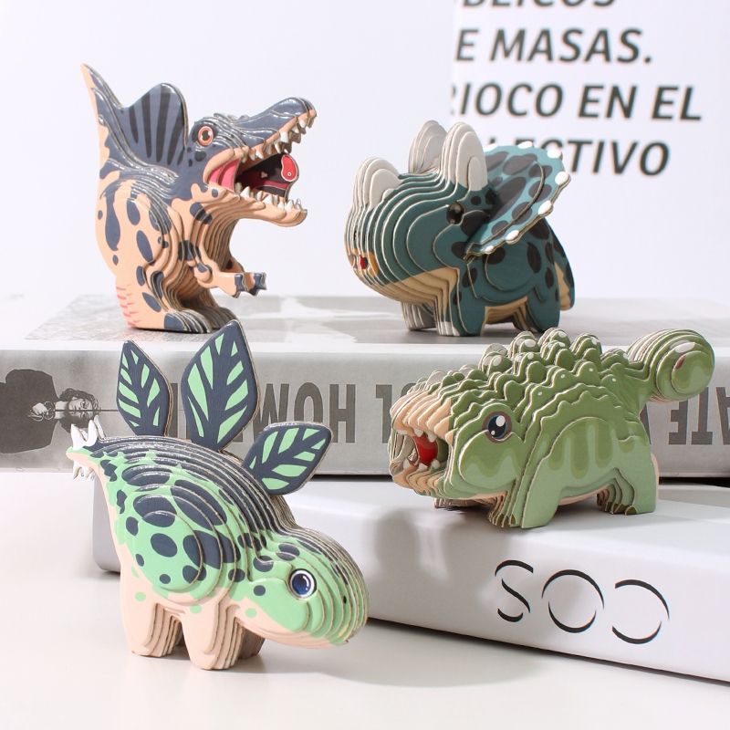 Dinosaur 3D DIY Handcraft (EVA Material, Suit for 4-6 years old above ...
