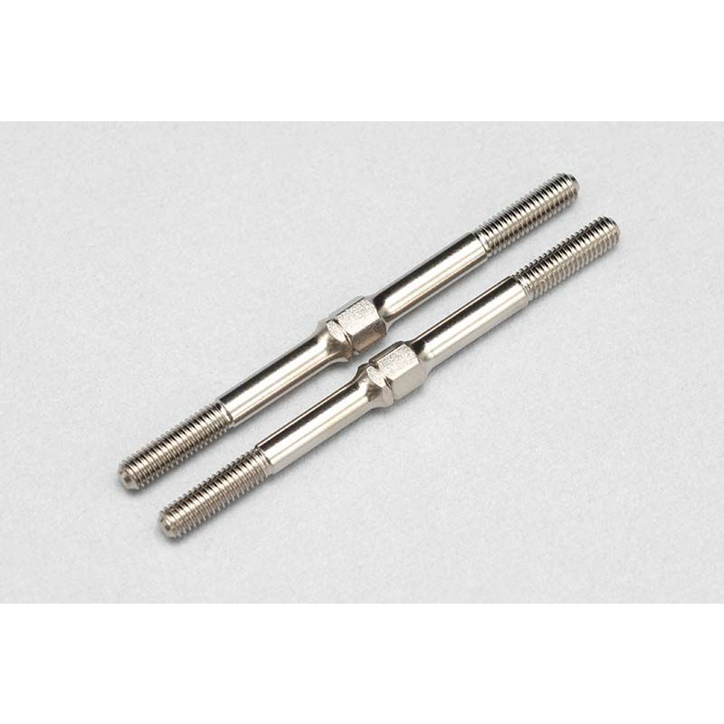 Sdtb48na Yokomo 48mm turnbuckle (nickel/opposite side 4mm hard steel