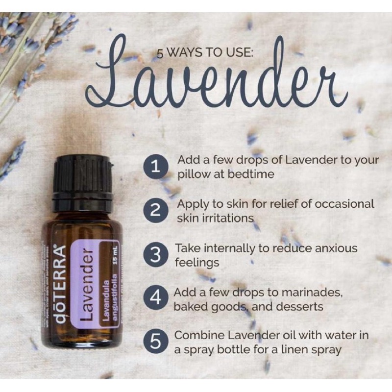 lavender doterra 15ml | Shopee Malaysia