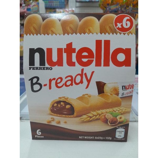 FERRERO NUTELLA B-READY (6PCS X 22G) | Shopee Malaysia