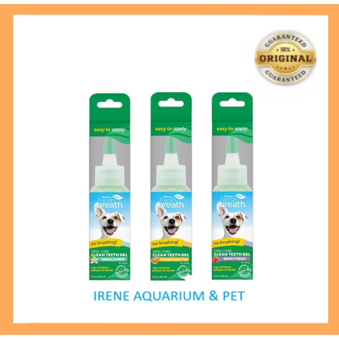 Tropiclean Fresh Breath Clean Teeth Oral Care Gel 59ml Shopee Malaysia