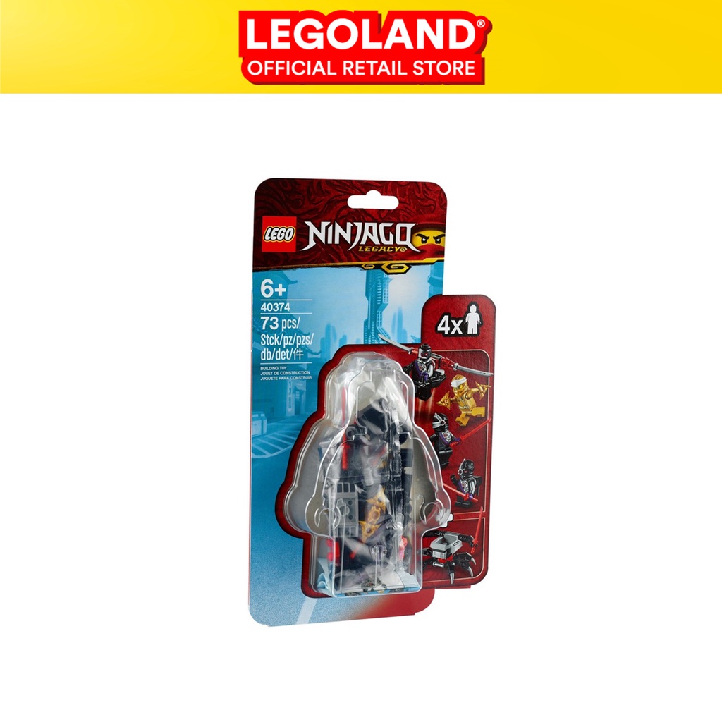 LEGO® NINJAGO Golden Zane Minifigure Accessory Set 40374 | Shopee Malaysia