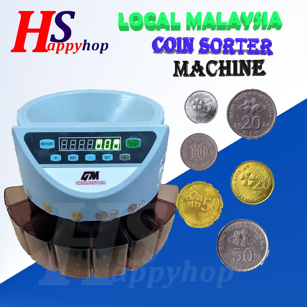 Coin Counter Coin Sorter MachineMalaysia coin Shopee Malaysia