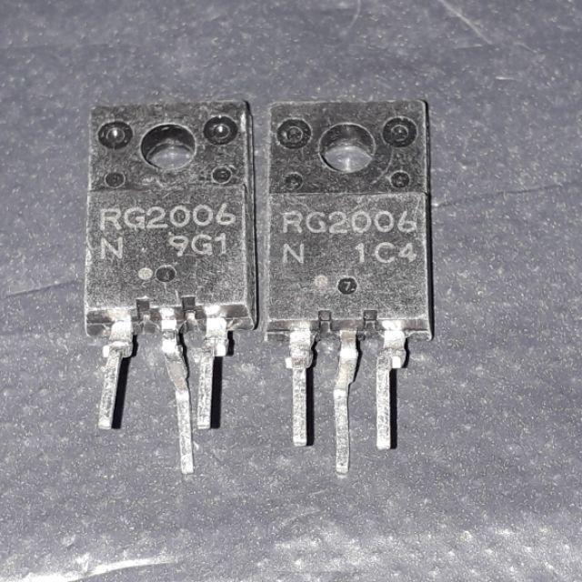 5-Piece RG2006LN / RG2006 TO220F-3 Transistor Or Regulator Chip Lot - Electronic Components 11 thumbnail image
