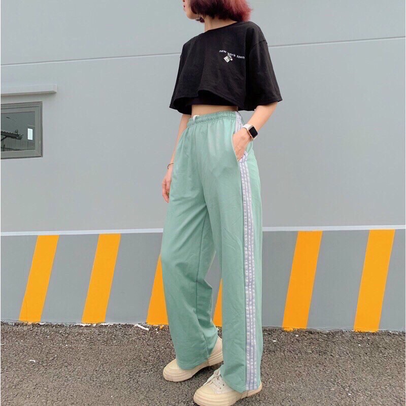 Rainbow Rhapsody - Wide Leg Pants with Pockets main image 1