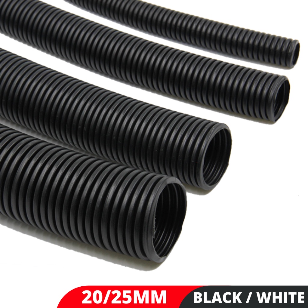 [Per Meter] 10mm 14mm 20mm 25mm Wire Conduit PVC Flexible Conduit Wire