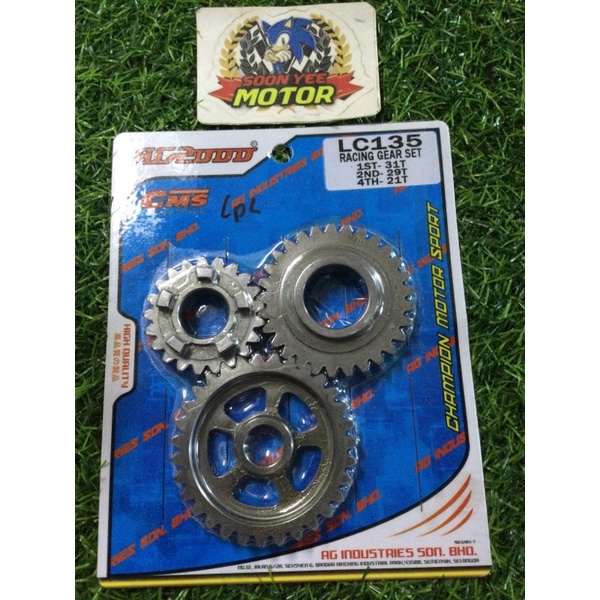 LC135 4speed Racing Gearbox Set CMS (1/2/4TH) Shopee Malaysia