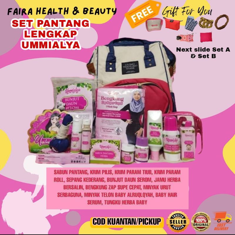 Maternity Set Pantang Ibu Bersalin Set Berpantang Set Ibu Bersalin Set