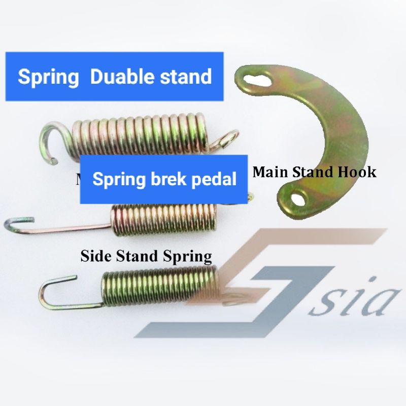 Yamaha Y80/Y100/Y110SS Spring Side Stand/Main Stand/Brake Pedal y110 ...