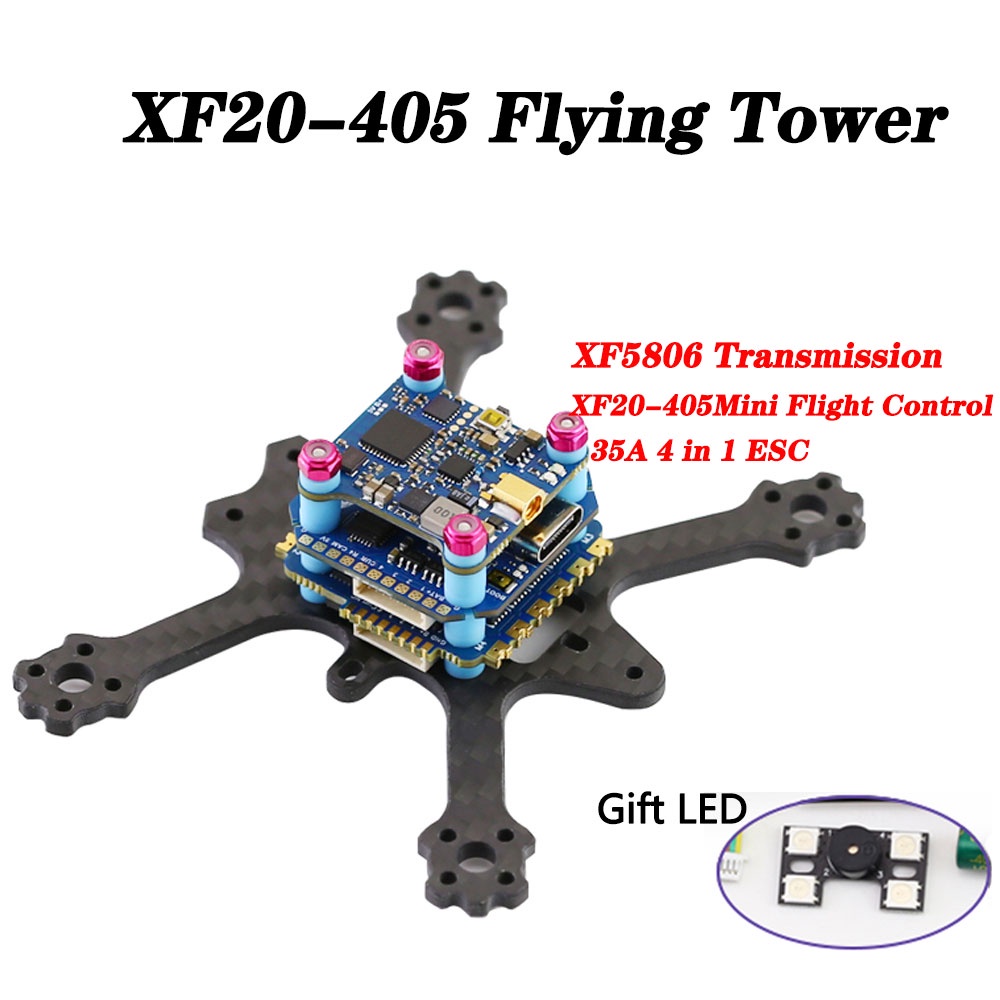 XF20-405 Mini Flight Control 35A Four-in-One ESC Video Transmission ...