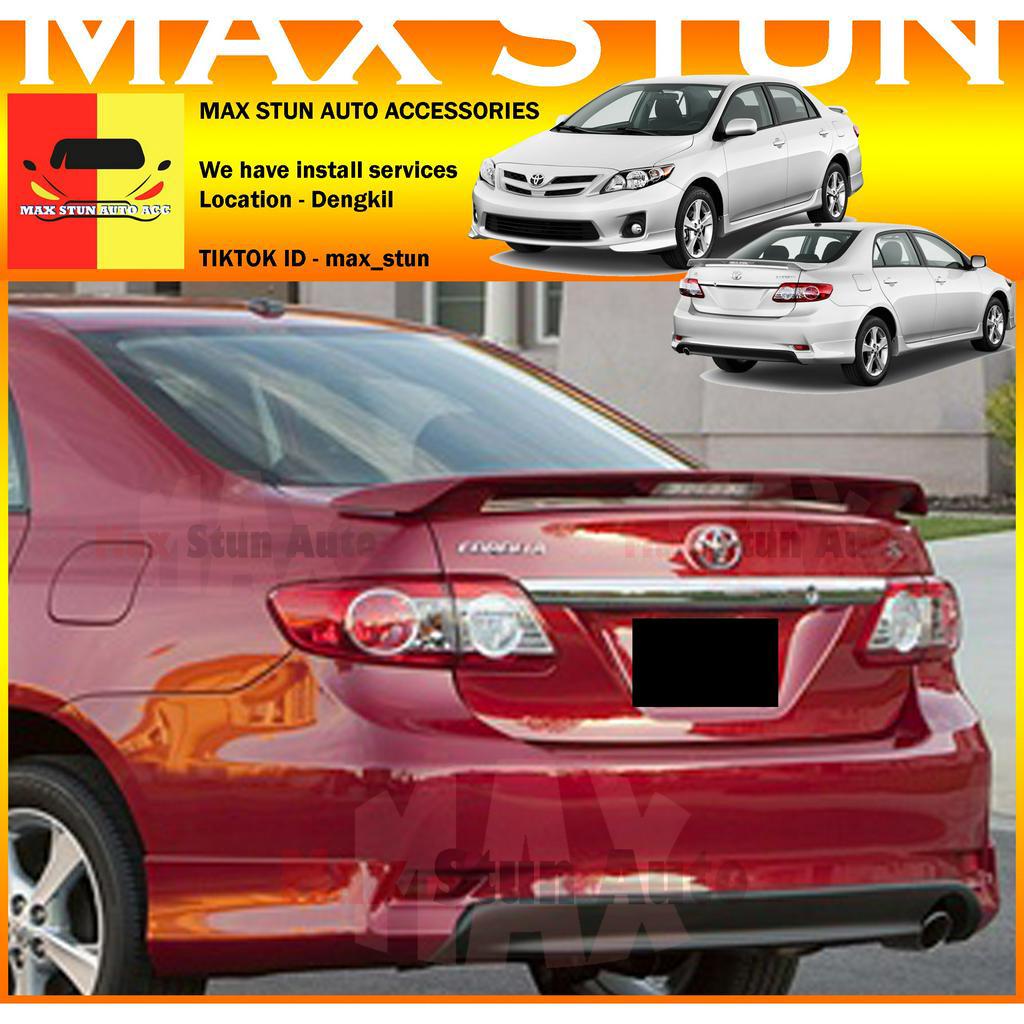 TOYOTA COROLLA ALTIS 2008-2012 OE SPOILER COROLLA REAR TRUNK SPOILER ...