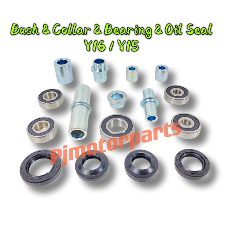 Y16 Y16ZR Y15 Y15ZR V1 V2 Front Rear Hub Bearing Spocket Spoket Bush