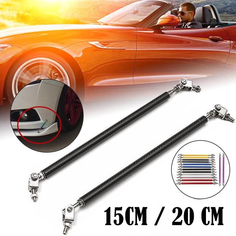 Splitter Support Rods KIMISS 2 Pièces - Barres Diffusor 15cm Extensibles Acier Inoxydable (Rouge)