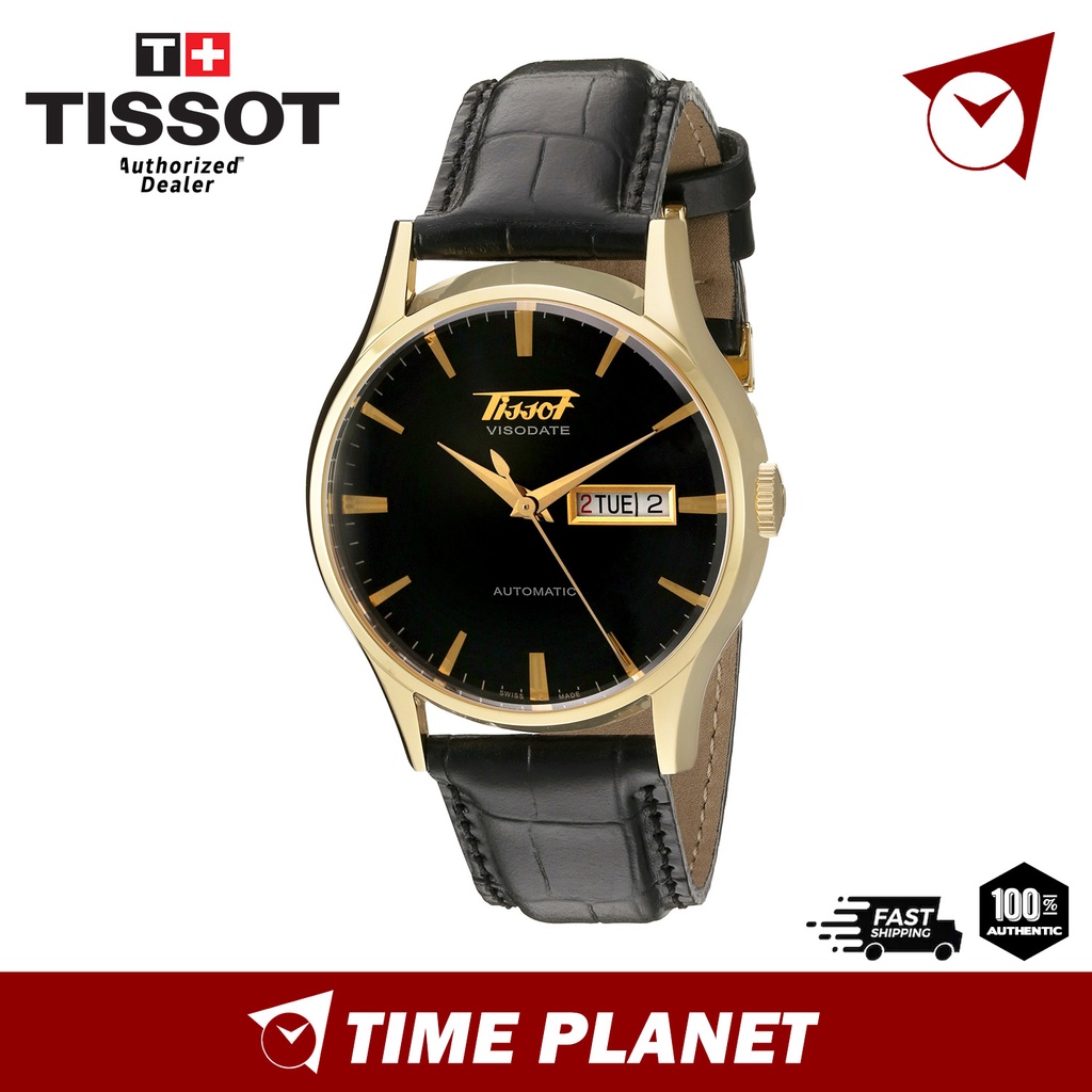 Tissot Visodate Automatic Gold PVD Men s Watch T0194303605101