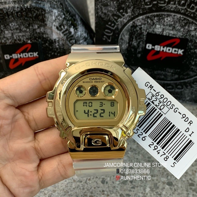 G shock best sale gb 6900 gold