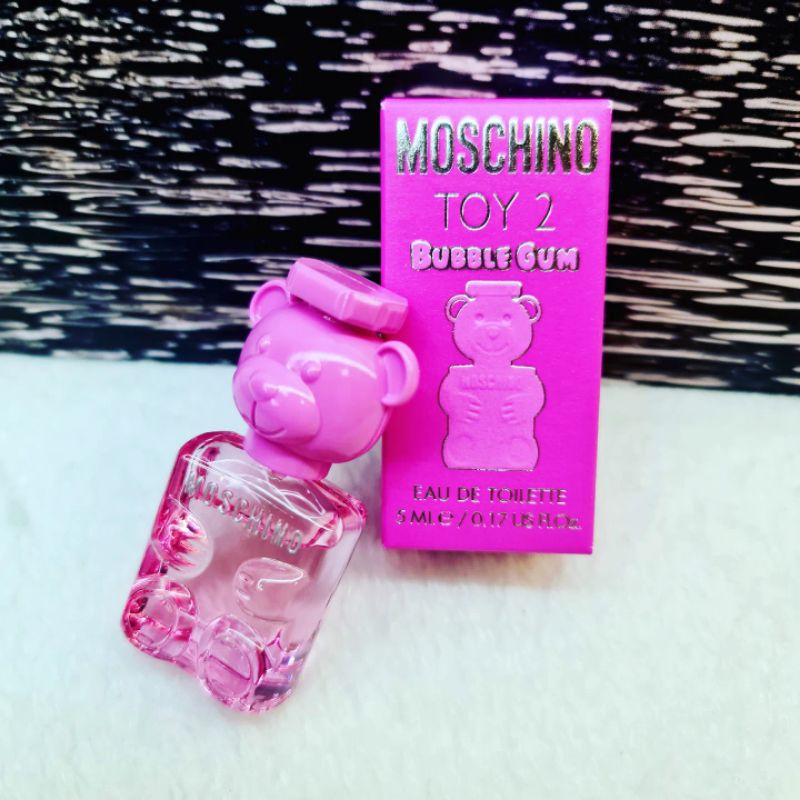 MOSCHINO TOY 2 BUBBLE GUM EDT MINIATURE PERFUME 5ML | Shopee Malaysia