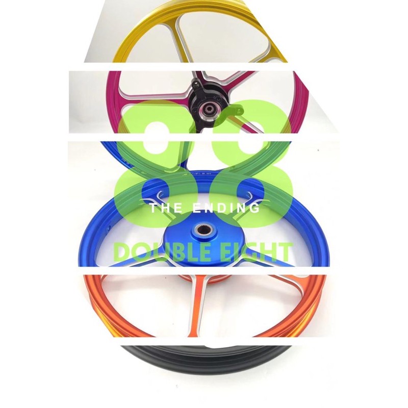 💯 ORIGINAL AJI 505 SPORT RIM NVX155 AJI RACING | Shopee Malaysia