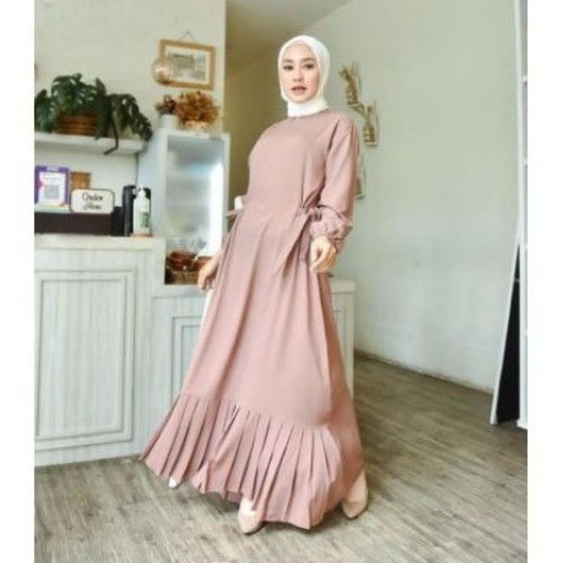 Eliska Dress Siena Color by Syraaswardrobe | Shopee Malaysia