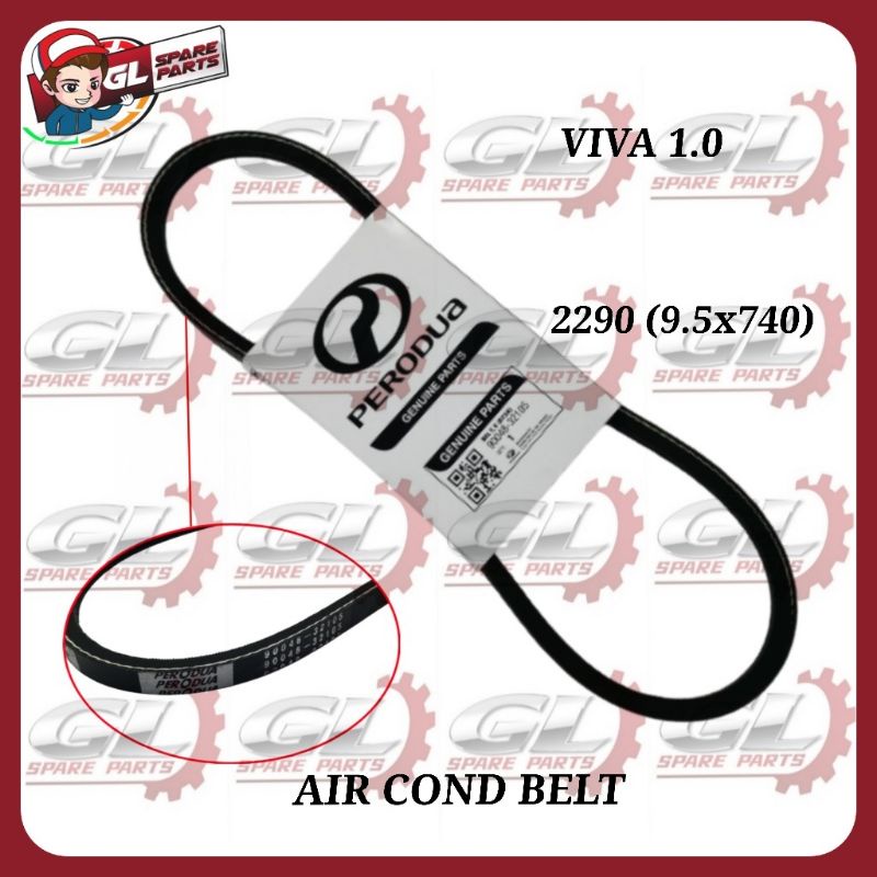 AIR COND BELT ORIGINAL (2290)(9.5X740) PERODUA VIVA 1.0 (90048