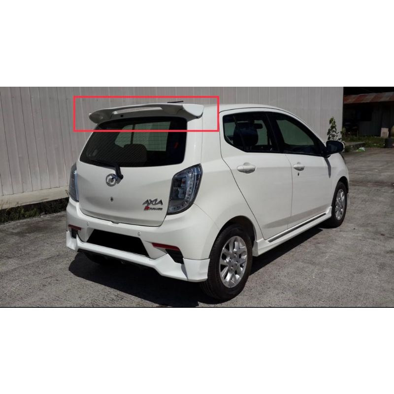 Perodua Axia Spoiler Mugen Shopee Malaysia