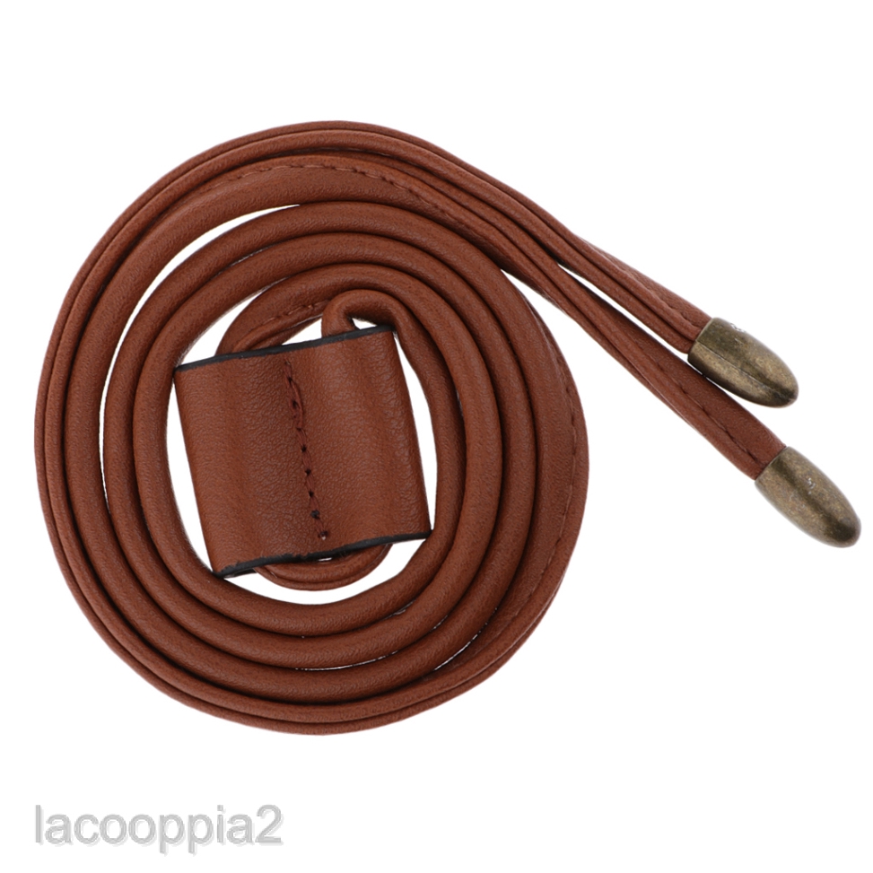[lacooppiabcMY] PU Leather Drawstring Pull String Purse Strap for ...