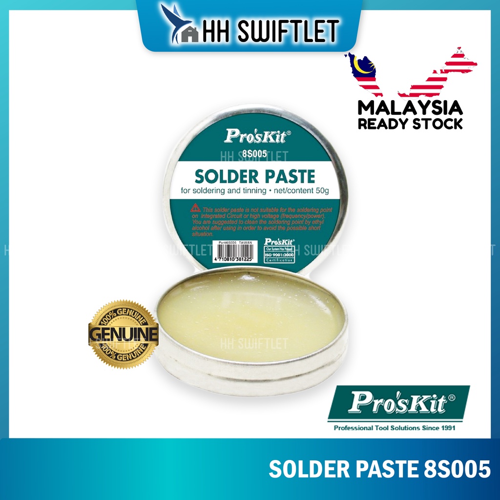 ProsKit 8S005 Solder Paste 50g Shopee Malaysia