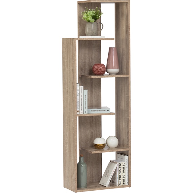 Rak Almari Bertingkat Book Shelf Rack CHICAGO Modern Wooden Cabinet ...